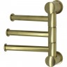 Держатель полотенец WASSERKRAFT K-1053 BRUSHED GOLD K-1053BG