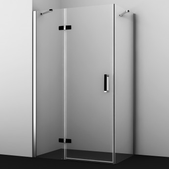 Душевой уголок WASSERKRAFT ALLER BLACK 10H06LBLACK 120x80 см Душевой уголок WASSERKRAFT ALLER BLACK 10H06LBLACK 120x80 см