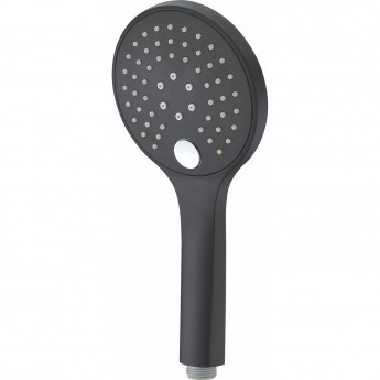 Лейка душевая WASSERKRAFT A078 3-функциональная черная Лейка душевая WASSERKRAFT A078 3-функциональная черная