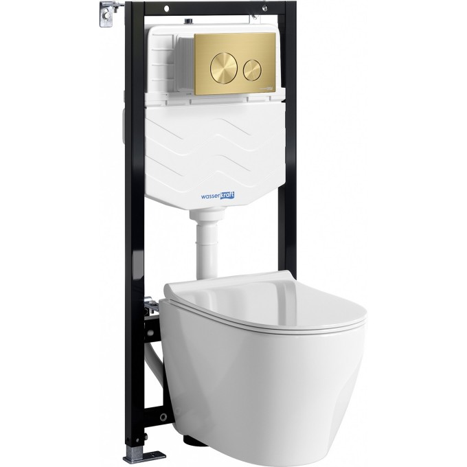 Система инсталляции с унитазом WASSERKRAFT ALLER 10TLT.010.ME.MG02.H002 Система инсталляции с унитазом WASSERKRAFT ALLER 10TLT.010.ME.MG02.H002