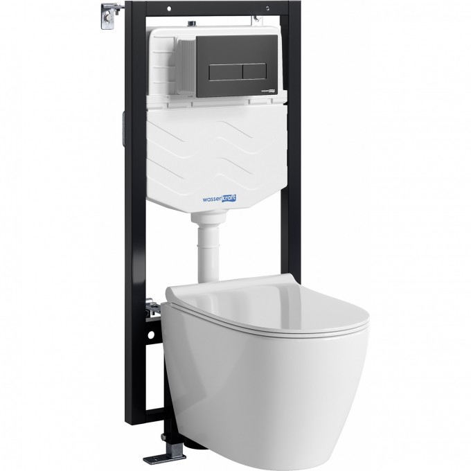 Система инсталляции с унитазом WASSERKRAFT VILS 56TLT.010.ME.MB03.H002 Система инсталляции с унитазом WASSERKRAFT VILS 56TLT.010.ME.MB03.H002