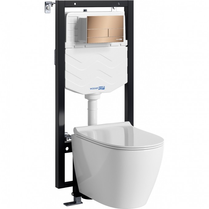 Система инсталляции с унитазом WASSERKRAFT VILS 56TLT.010.ME.RG04.H002 Система инсталляции с унитазом WASSERKRAFT VILS 56TLT.010.ME.RG04.H002