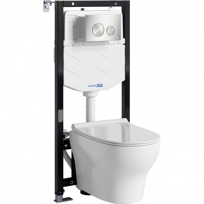 Система инсталяции с унитазом WASSERKRAFT ALLER 10TLT.010.ME.BN02.H001 Система инсталяции с унитазом WASSERKRAFT ALLER 10TLT.010.ME.BN02.H001