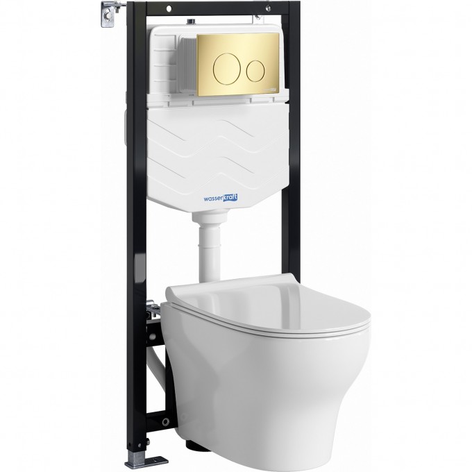 Система инсталяции с унитазом WASSERKRAFT ALLER 10TLT.010.ME.PG02.H001 Система инсталяции с унитазом WASSERKRAFT ALLER 10TLT.010.ME.PG02.H001