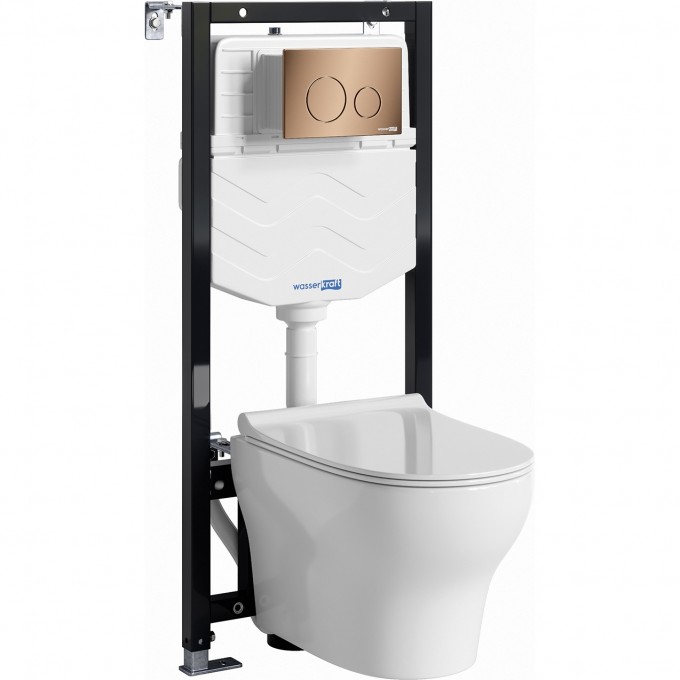 Система инсталяции с унитазом WASSERKRAFT ALLER 10TLT.010.ME.RG02.H001 Система инсталяции с унитазом WASSERKRAFT ALLER 10TLT.010.ME.RG02.H001