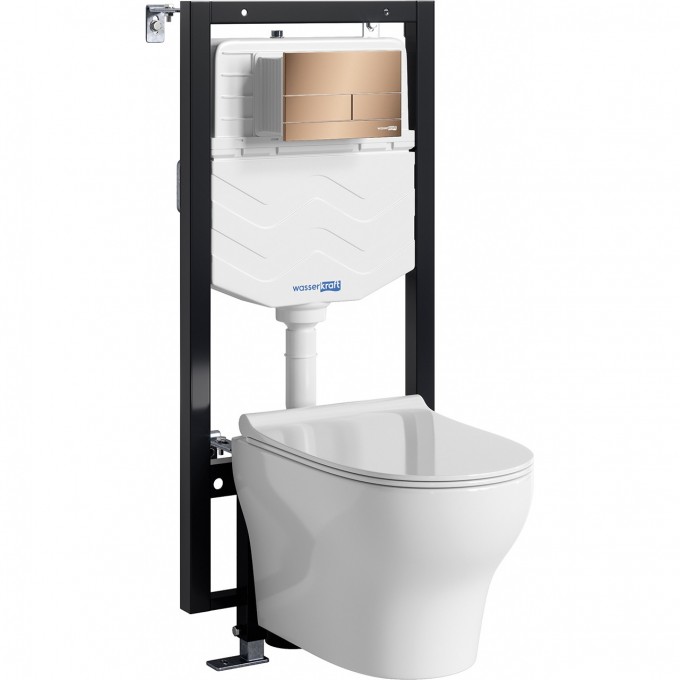 Система инсталяции с унитазом WASSERKRAFT VILS 56TLT.010.ME.RG04.H001 Система инсталяции с унитазом WASSERKRAFT VILS 56TLT.010.ME.RG04.H001