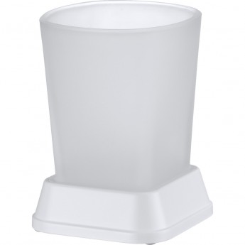 Стакан для зубных щеток WASSERKRAFT AMPER K-5428WHITE Стакан для зубных щеток WASSERKRAFT AMPER K-5428WHITE