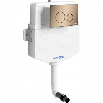 Встраиваемый смывной бачок WASSERKRAFT ALLER 10TLT.031.ME.RG02